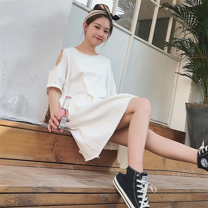 连衣裙2021年春季纯色气质优雅中长款时尚潮流修身显瘦，女装连衣裙，诗贝淇