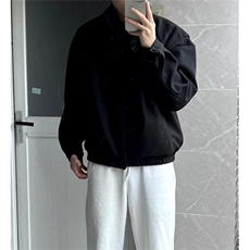 新款休闲春秋季立领毛呢外套男韩版潮流夹克ins痞帅MW11，男装夹克，星座1116A（原606A-3）