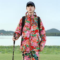 红色