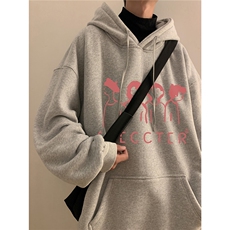 潮流休闲加厚秋冬上衣ins宽松连帽卫衣男D328-WY181-P65，男装卫衣，电商D328