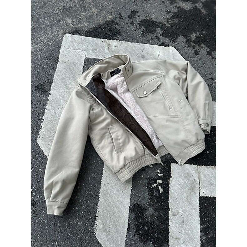 (非揭阳货)蛇年座山蟒毛领加绒座山雕夹克棉服XZ514-2-MY33-P148,男装夹克,星座514-2(原B239)