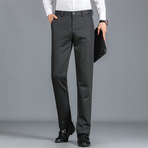Z8637钱塘2020-2秋冬高端磨毛男士休闲裤精细做工舒适版型好P65图片