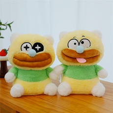 明亮毛绒玩具 大嘴怪