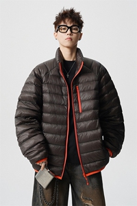 有90绒报告 可二开轻便M-5XL大码白鸭羽绒服男78188P238控328图片