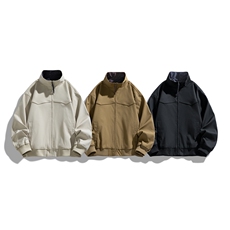 2026春款老钱风高品质纯棉猎装夹克DSA157B-J2617-特P70，男装夹克，电商A157B