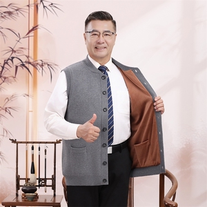 2025年秋季时尚百搭通勤简约休闲灰色马甲图片