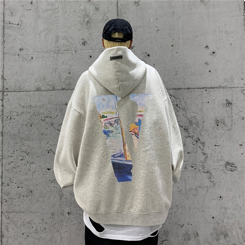 重磅高品棉350克连帽油画v卫LW6116-特p58控78（抖音不可售）,男装卫衣,星座508（原C305）