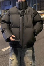 冬季外景新款面包服男宽松保暖棉衣韩版情侣立领外套MF11883/P120，男装棉衣，电商B316