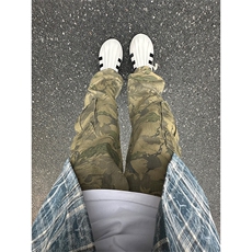 【有货】迷彩工装裤男大口袋裤子直筒阔腿休闲裤MCK01PP-特P55，男装休闲裤，星座1007（原301D）