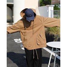 春秋季新款纯色卫衣潮流时尚宽松百搭连帽上衣，男装卫衣，星座410-7