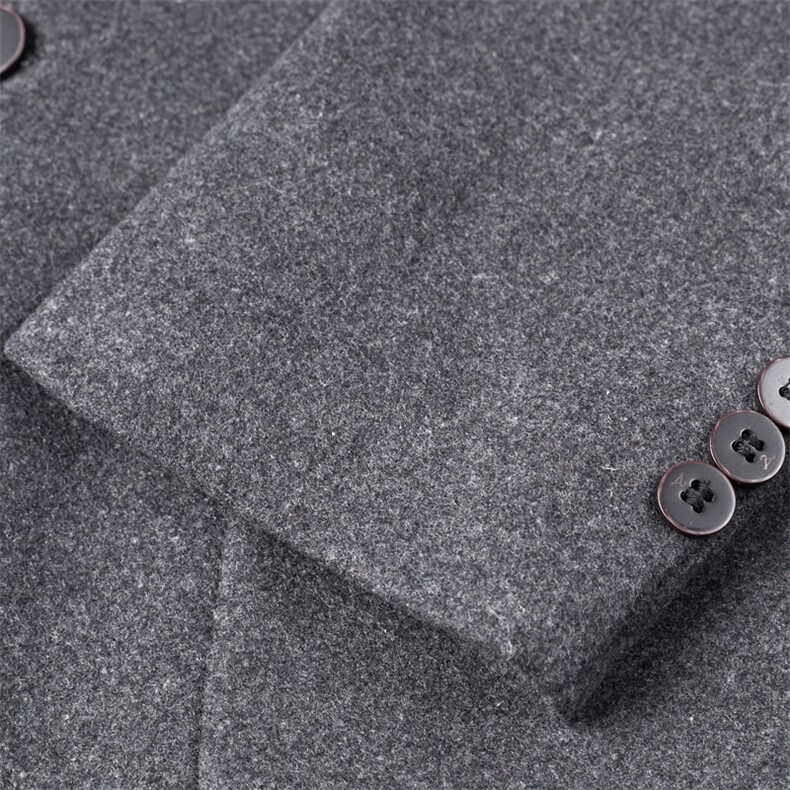 S-M903冬季男士毛呢西装外套加厚羊毛呢子大衣西服P135，男装毛呢大衣，电商B360