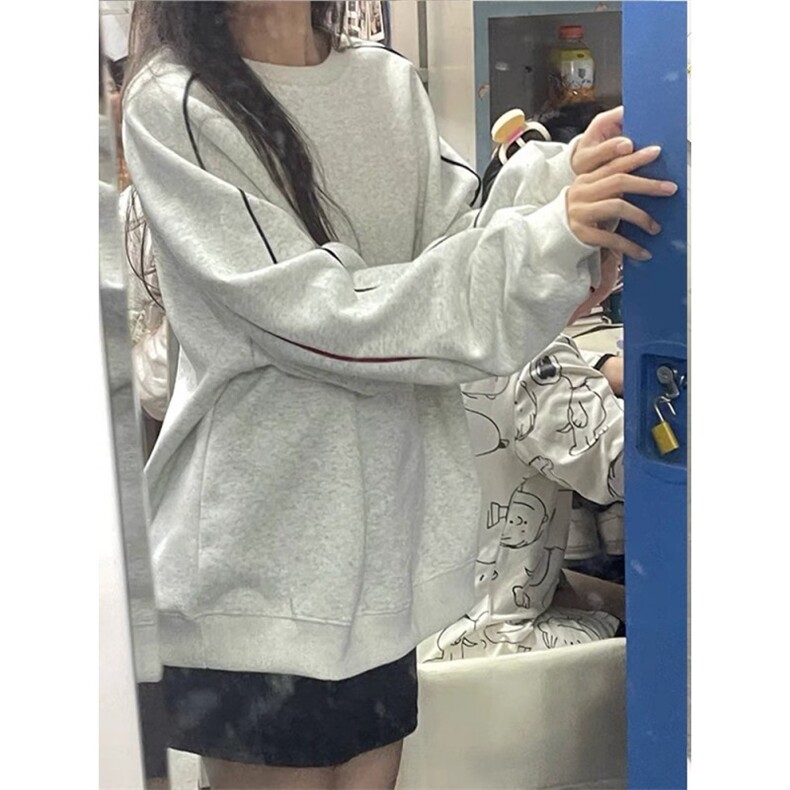 5315-P45情侣款纯棉华棉复合宽松休闲卫衣薄款/加绒,女装卫衣/绒衫,星座617A-2
