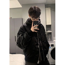 706-1-LYM005-P145现货重工刺绣美式潮牌痞帅棉衣休闲加厚外套，男装棉衣，星座706-1