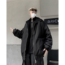 F102-P782024秋冬新款潮牌夹棉棒球服男韩版潮牌工装加棉夹克男，男装夹克，星座512-6