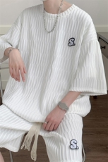 1短袖男DT8781P35短裤男DK8782P40大码M-5XL休闲套装TZ8783P75控，男装牛仔裤，星座226-2