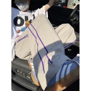 网络图现货宽松直筒裤子青少年男生速干运动长裤RK88-P58图片
