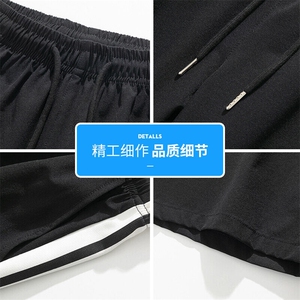 短裤男士夏季薄款外穿速干五分裤夏天休闲运动中裤Q29113-特P20图片