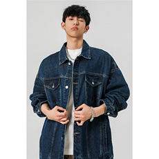 25款抖音品质牛仔夹克宽松韩版工装潮流水洗外套N999/P98148，男装夹克，星座202