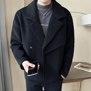 店主风~2024秋冬加棉加厚毛呢夹克外套 F033/P115图片