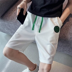 夏装休闲短裤男潮牌ins宽松休闲潮流百搭韩版五分裤BD020/P32，男装牛仔裤，星座506