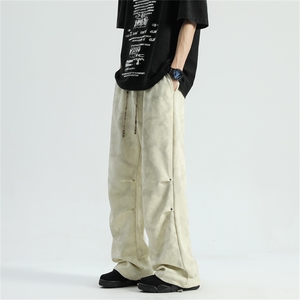 休闲裤抖音高品质美式高街情侣伞兵裤现货供应C323-1-7723-P48图片