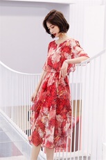 连衣裙2021年夏季流行优雅百搭修身显瘦百搭韩版气质，女装连衣裙，妙形