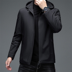 2023冬季中年脱卸帽棉衣冬装中年男棉服爸爸外套SFT98018-P200，男装棉衣，电商B212（原钱塘6029）