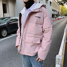 A003-HY005-P60冬装新款大口袋韩版男士面包服棉衣外套港仔2，男装棉衣，电商A003