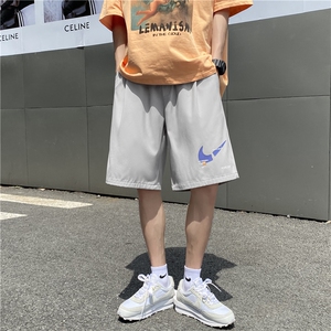 冰丝百搭夏季休闲舒适休闲五分运动风短裤  DK520-特批20图片
