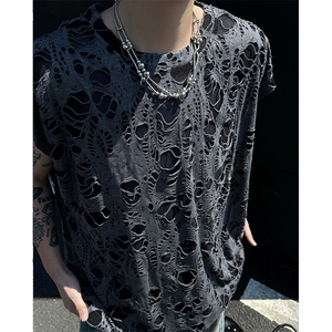 8XL-M 重磅！特大码短袖T恤背心男宽松休闲百搭 篮球服DX318P28图片
