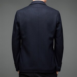 D-A8115冬季男士新款毛呢西服大衣羊毛外套呢子西装P280,男装毛呢大衣,电商B360