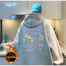 白灰色加绒
