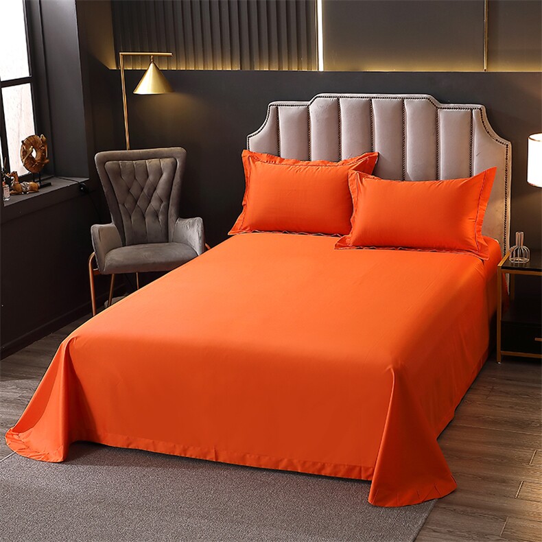 2023新款100支全棉纯色匹马棉单床单，床单，一起卖家纺