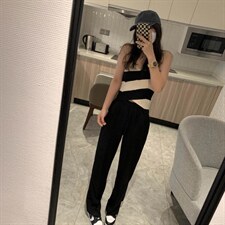 现货春款小心机吊带sm两个码，女装背心吊带，XTZ style