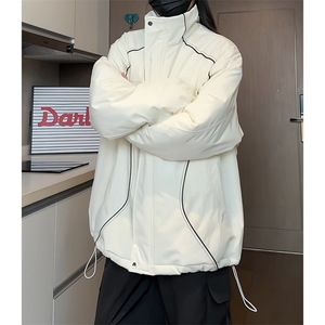 MY118J/P85棉衣男冬季加棉加厚宽松大码百搭潮保暖棉袄外套棉服图片