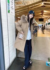 时尚百搭羽绒服，女装羽绒服，华维瓯艺