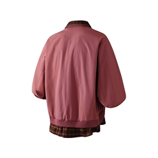 复古拼接格子假两件棒球服夹克男xh161-特80，男装夹克，电商B367
