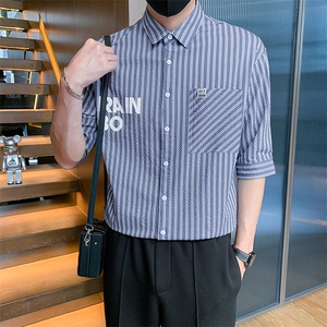 23年男士短袖衬衣 A210-CS12-P55图片