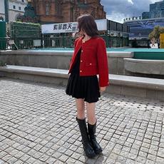 2026秋款明星同款小香外套2d015P198K319，女装短外套，2D015
