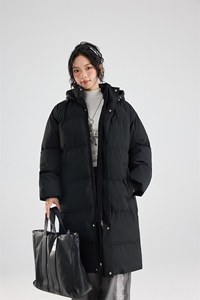 秋冬季长款棉服新防寒棉衣外套2025过膝棉袄宽松 HZ8817-P108图片