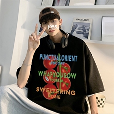 数据超好220克重磅美式潮牌短袖t恤T1213-P28直播有280克品质P38，男装T恤，电商A486
