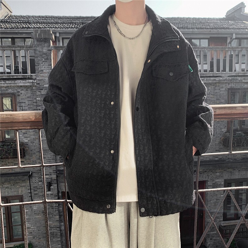 1小香风美式牛仔潮牌情侣百搭大码M-5XL工装夹克JK8740P125控168,男装夹克,星座226-2