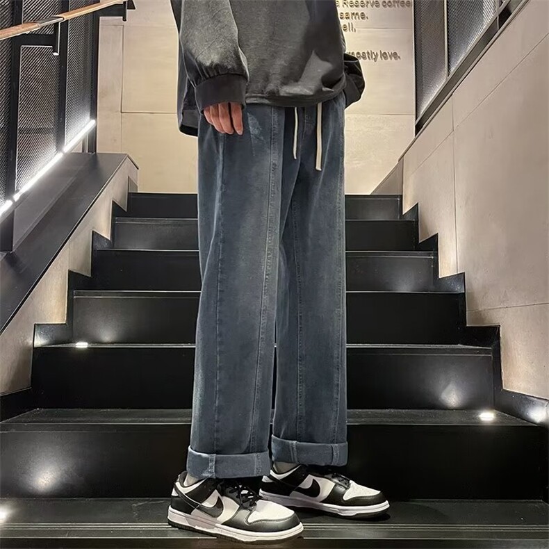 美式牛仔裤男款秋季长裤潮N772P50,男装牛仔裤,星座1116-2