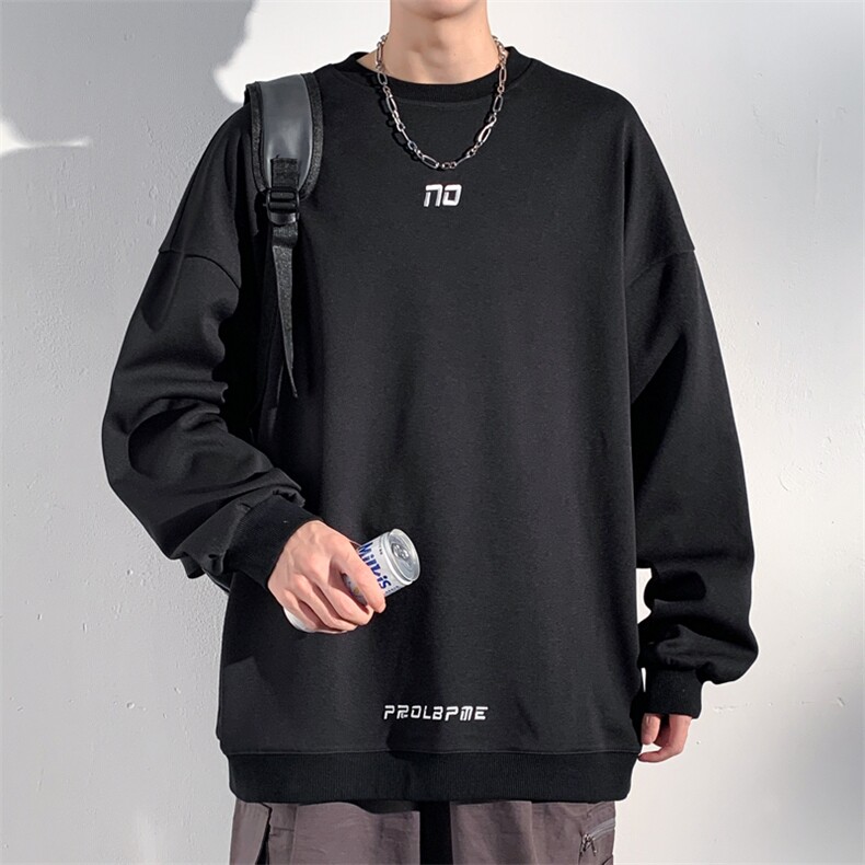 2024秋季新款港风光影墙大码菠萝格刺绣卫衣M-5XHW24710-特P30,男装卫衣,电商A022