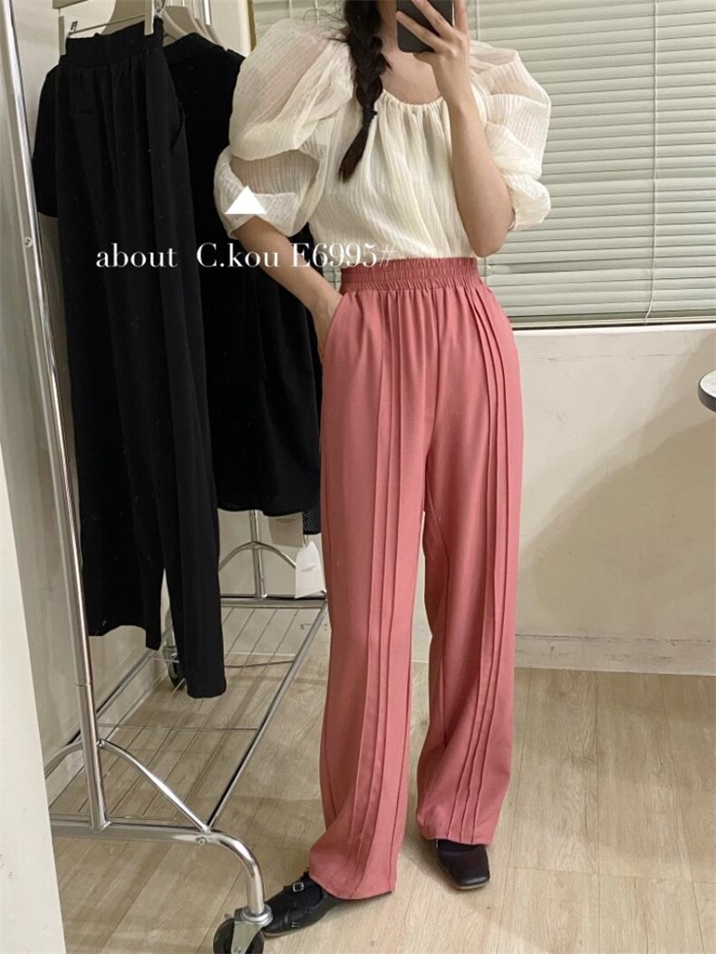 超好看～可拉肩泡泡袖仙女衫，其它，唇蔻