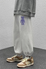 K13242-P35可束脚加厚加绒运动裤男大码宽松直筒卫裤男，男装休闲裤，电商A040