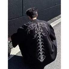 蛇瞳脊骨正肩短袖男夏季小众设计高级感T恤半截袖T559，男装T恤，星座1116A（原606A-3）