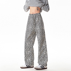B221美式ins高品质民族风加厚灯芯绒休闲裤LK24420-特P45控78，男装民族服装，电商B221