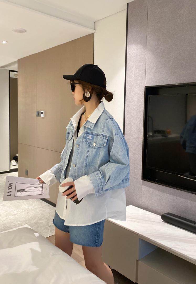 牛仔两件套，女装，OU XI NI 欧希倪