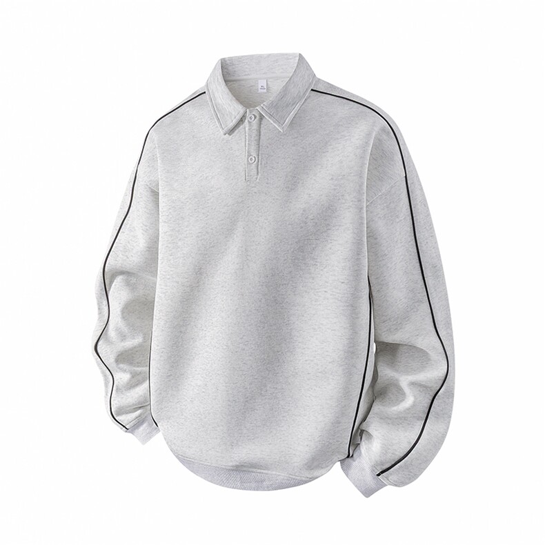 311B-1-9117-P37控69大码时尚高街套头卫衣拼接宽松休闲百搭，男装卫衣，星座311B-1